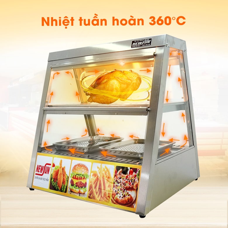 Tỏa nhiệt đồng đều, giữ nóng tốt Tỏa nhiệt đồng đều, giữ nóng tốt