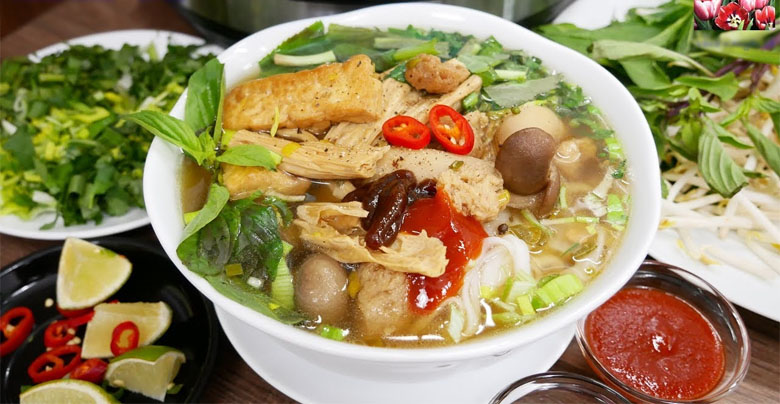 Phở chay - Món chay ăn sáng HOT nhất Phở chay -