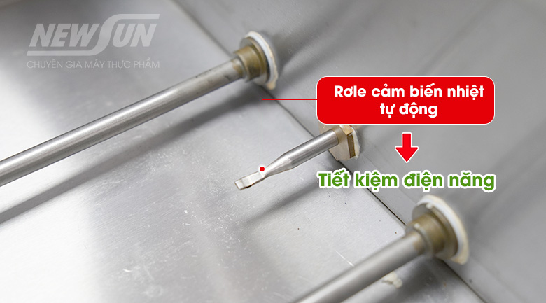 Trang bị rơ le cảm biến nhiệt tự động