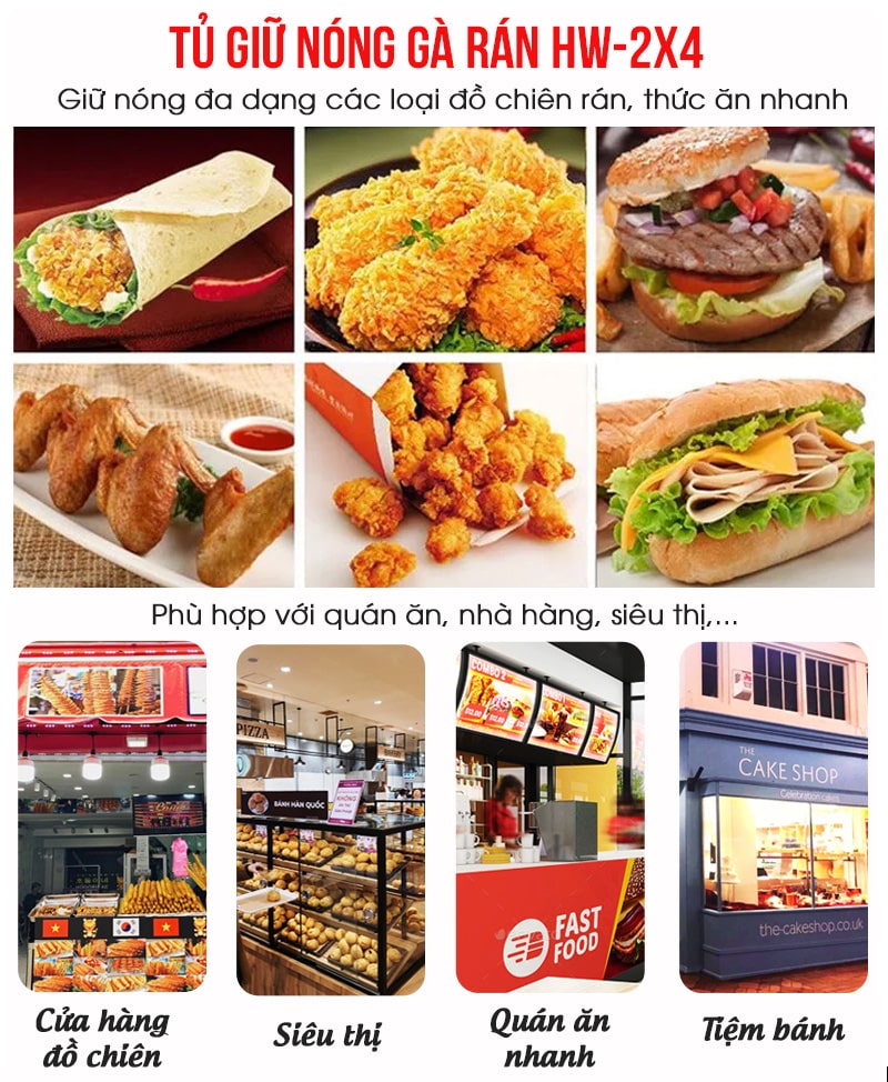 GIữ nóng đa dạng các loại đồ ăn GIữ nóng đa dạng các loại đồ ăn