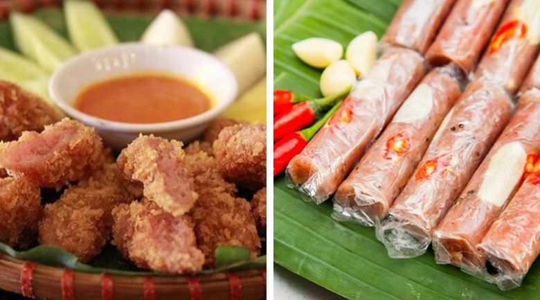 Nem chua rán có điểm gì khác so với nem chua