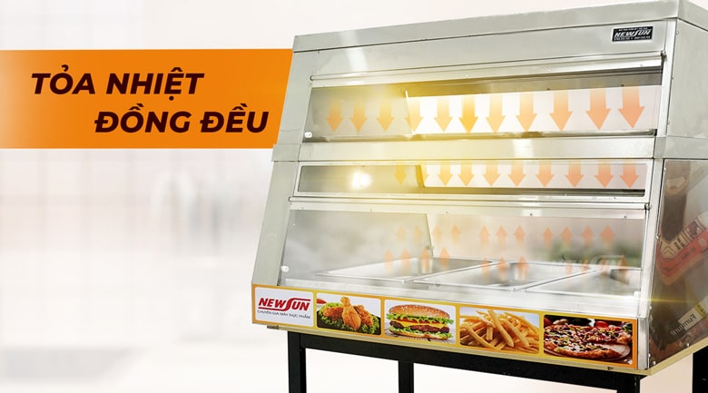 Tỏa nhiệt đều, nhanh chóng Tỏa nhiệt đều, nhanh chóng