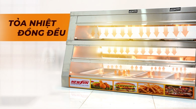 Tỏa nhiệt đều, giữ nóng tốt