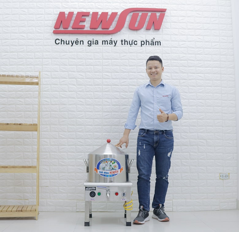 Máy tráng bánh bánh cuốn 35 cm
