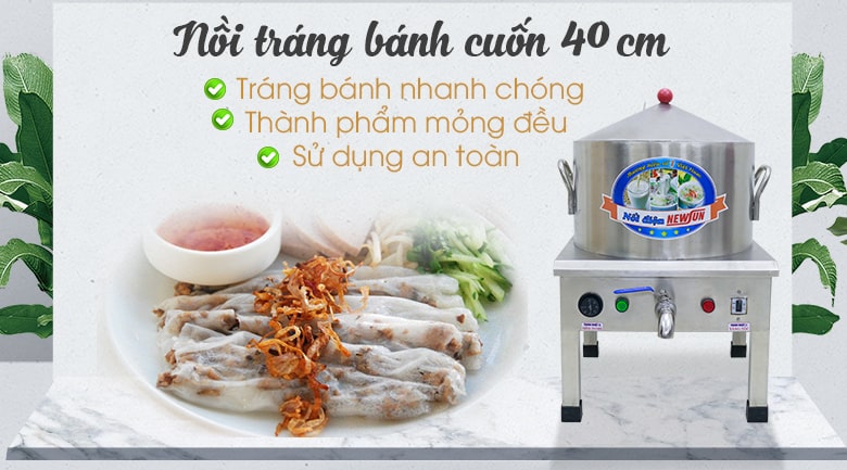 Nồi điện tráng bánh 40cm 