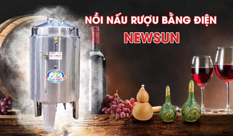 Top 7 nồi nấu rượu bằng điện NEWSUN bán tốt nhất hiện nay