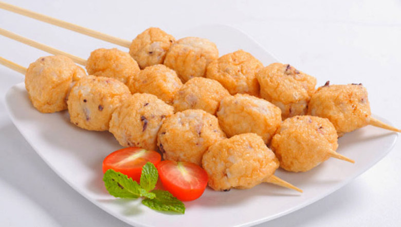 Cá viên chiên (cá basa)