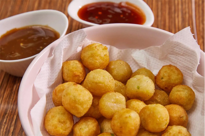 Viên chiên cơm nguội