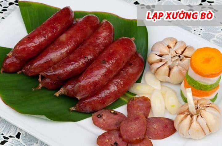 Cách làm lạp xưởng bò Cách làm lạp xưởng bò
