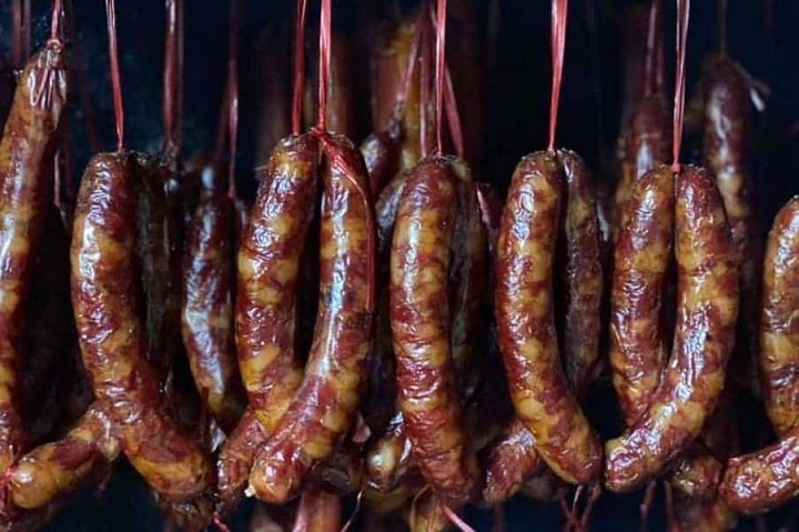 Lạp xưởng gác bếp Tây Bắc Lạp xưởng gác bếp Tây Bắc