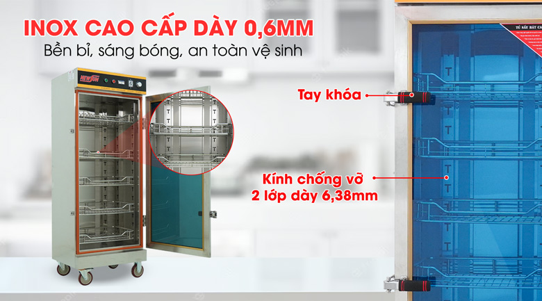 Chất liệu cao cấp, bền bỉ đặc biệt