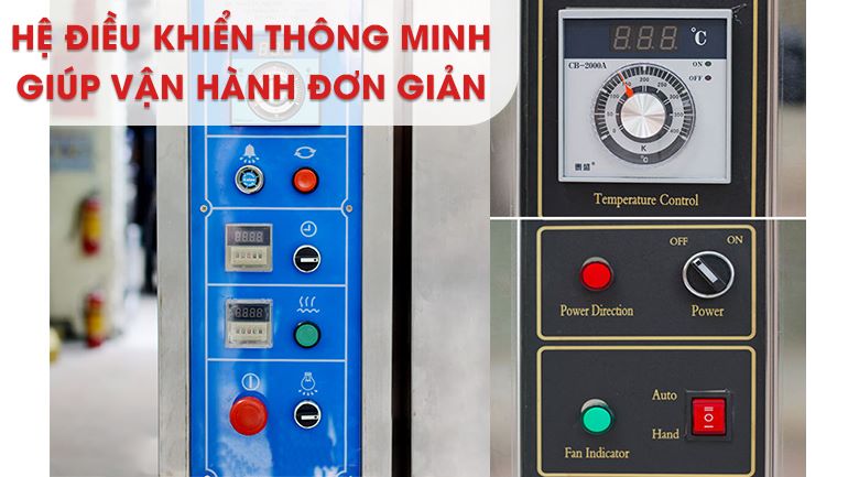 Chọn lò nướng có hệ điều khiển thông minh, hiện đại
