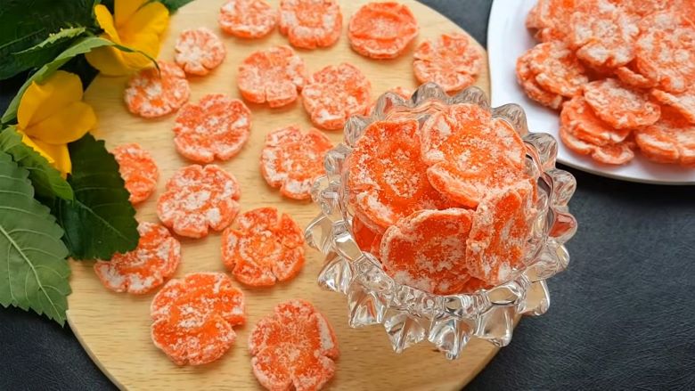 2. Cách làm mứt cà rốt sấy khô 