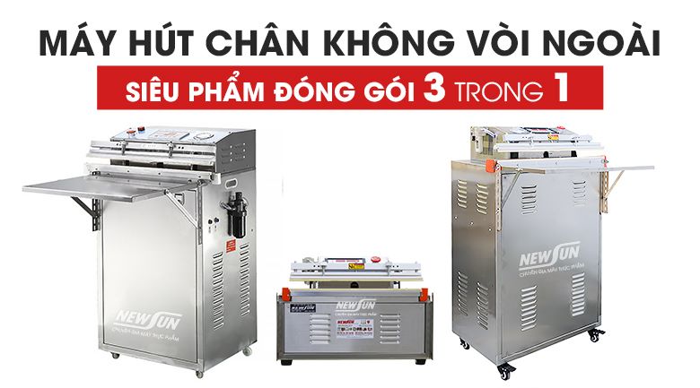 Máy ép chân không vòi ngoài loại nào tốt? Địa chỉ mua hàng uy tín hàng đầu 