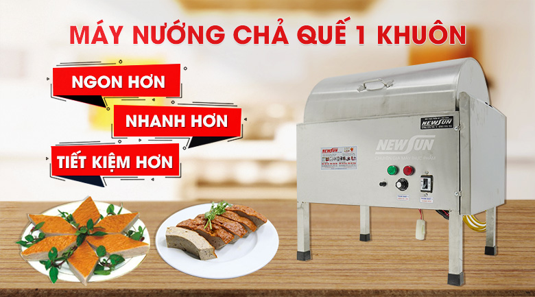 Máy nướng chả quế 1 khuôn