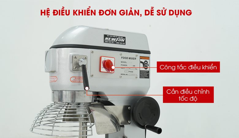 Vận hành dễ dàng với hệ điều khiển đơn giản Vận hành dễ dàng với hệ điều khiển đơn giản