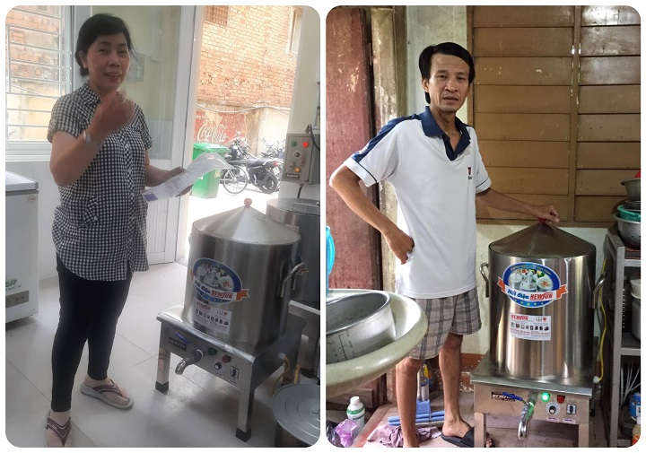 Nồi nấu xôi bằng điện