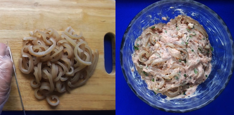 Trộn giò bì Trộn giò bì