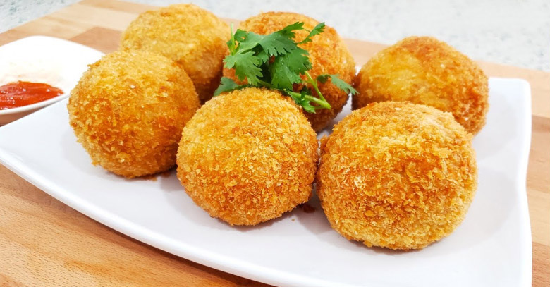 Thịt viên chiên xù