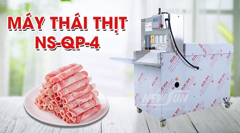 Máy cắt thịt đông lạnh công nghiệp NS-QP-4