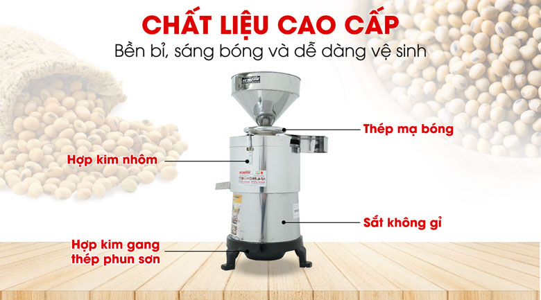 Chất liệu cao cấp bền bỉ, dễ dàng vệ sinh lau chùi