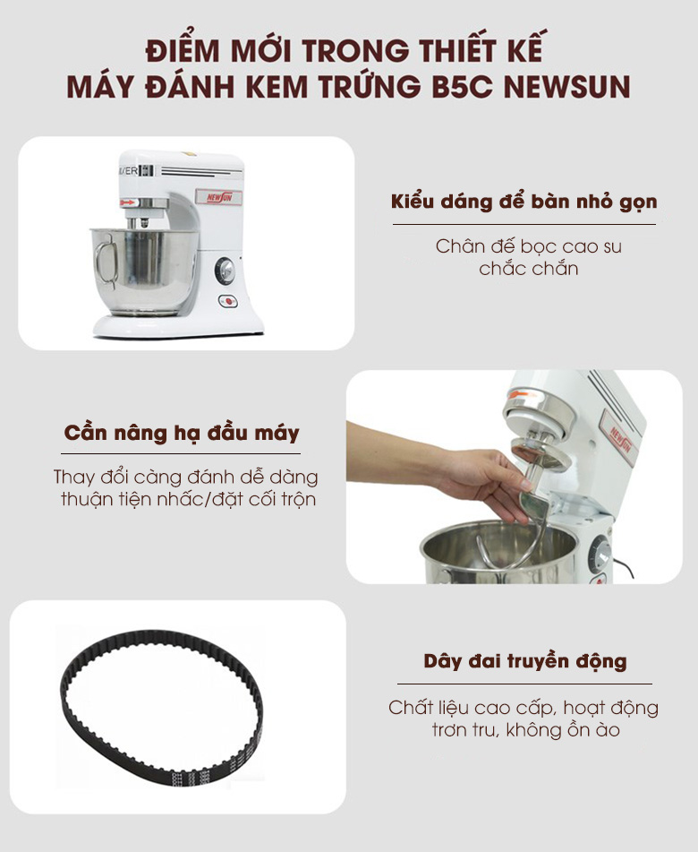 Thiết kế kiểu dáng nhỏ gọn, tối ưu từng chi tiết