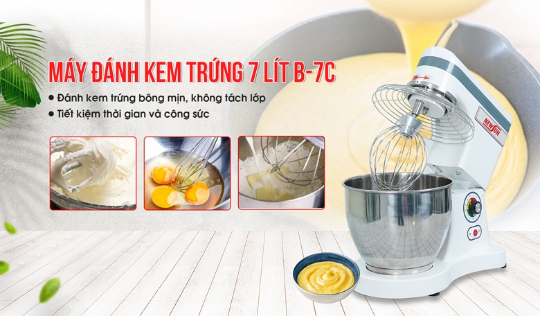 Máy đánh kem trứng NEWSUN B-7C chính hãng, giá tốt