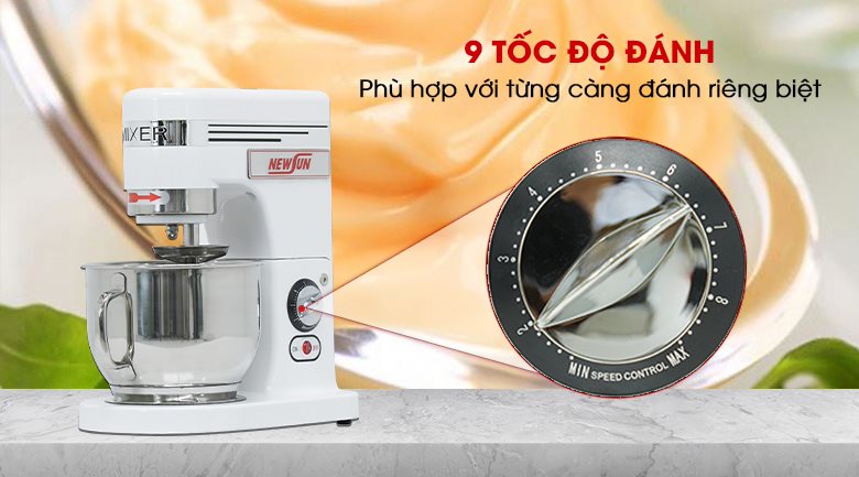 Vận hành tự động với 9 cấp điều chỉnh tốc độ