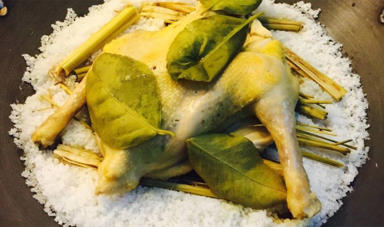 Gà ấp muối sả - Các món gà ngon Gà ấp muối sả - Các món gà ngon