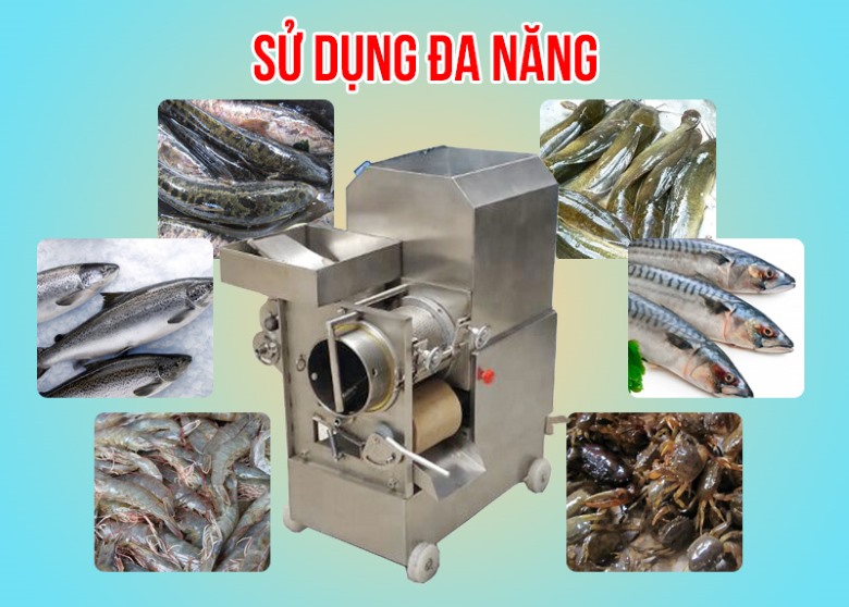 Lọc tách xương nhiều loại cá, hải sản