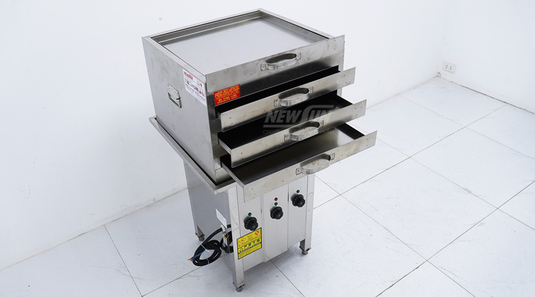 Máy tráng bánh cuốn bằng khay