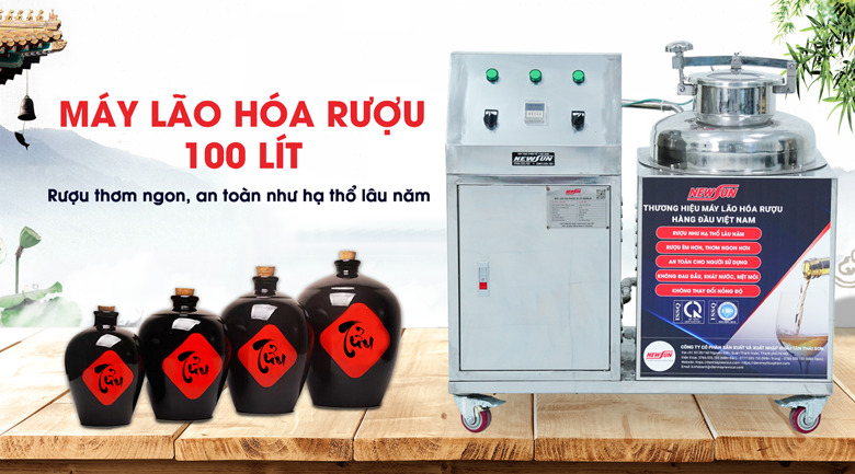 Máy lão hóa rượu 100 lít