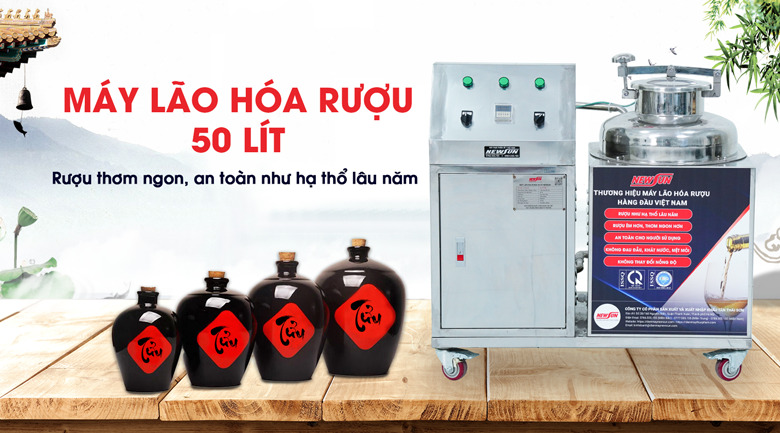 Máy lão hóa rượu 50 lít