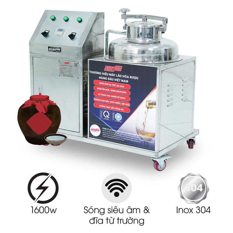 Máy lão hóa rượu 200 lít NEWSUN