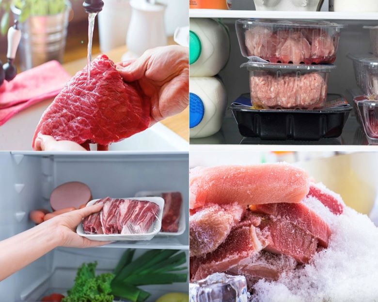 Các cách bảo quản thịt tươi trong tủ lạnh