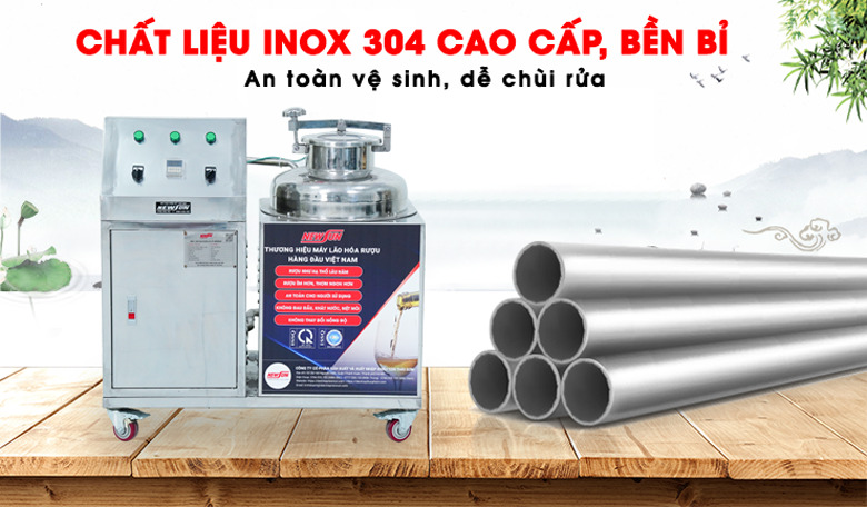 Chất liệu cao cấp, đảm bảo an toàn vệ sinh thực phẩm