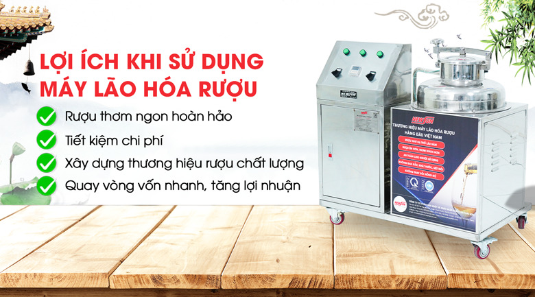 Lợi ích của máy lão hóa rượu