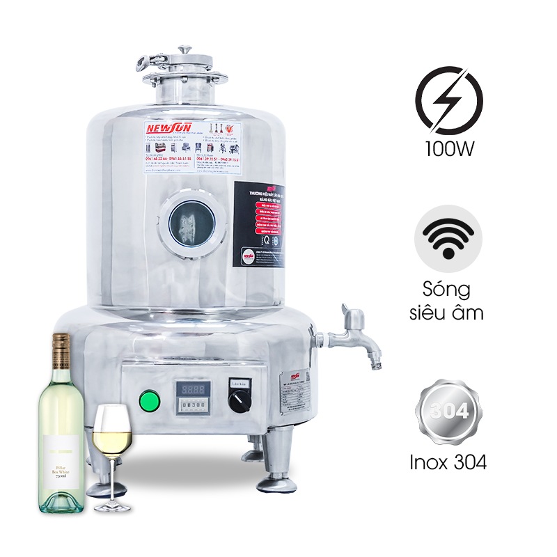 Máy lão hoá rượu 10 lít