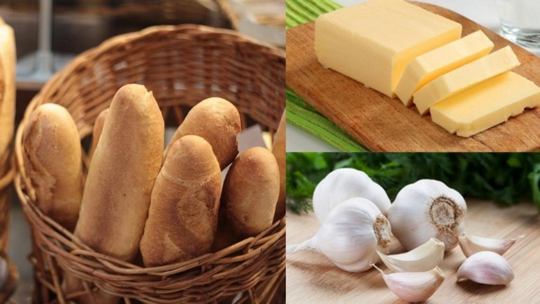 Cách làm bánh mì bơ tỏi