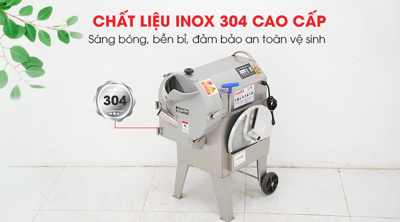 Sáng bóng, bền bỉ với chất liệu inox 304 cao cấp Sáng bóng, bền bỉ với chất liệu inox 304 cao cấp