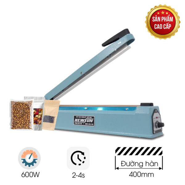 Máy hàn miệng túi mini dập tay Kunba PFS400