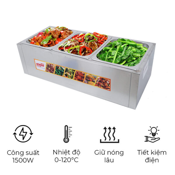 Bàn hâm nóng thức ăn mẫu C