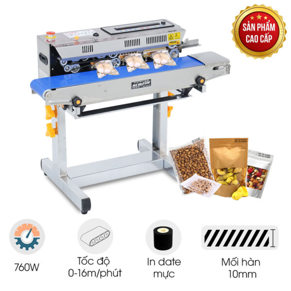 Máy hàn miệng túi in date Kunba SMT-980LD (có chân)