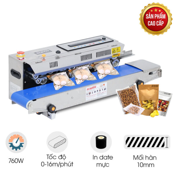 Máy hàn miệng túi in date Kunba SMT-980W (điện tử)