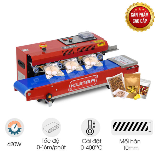 Máy hàn miệng túi Kunba SF-150 (vỏ sơn)