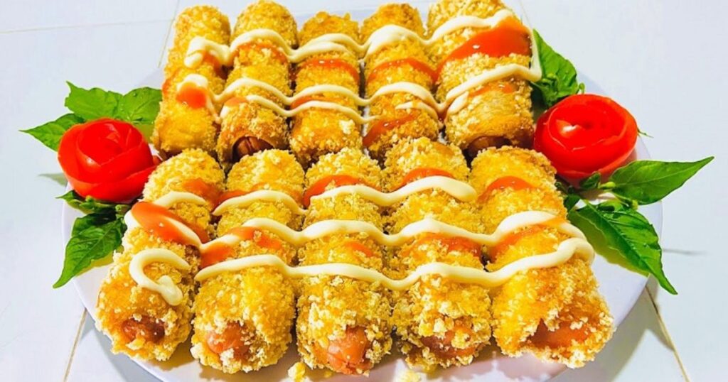 Cách làm xúc xích chiên xù thơm ngon, giòn rụm, ăn là nghiện ngay!