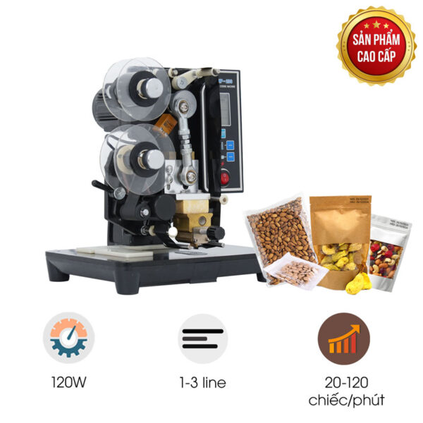 Máy in date bán tự động Kunba HP-23S