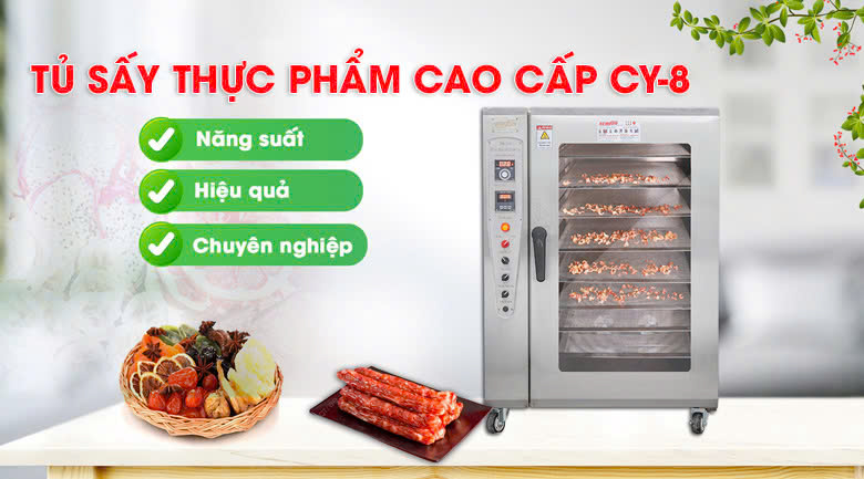 Tủ sấy thực phẩm CY-8 cao cấp, chính hãng NEWSUN Tủ sấy thực phẩm CY-8 cao cấp, chính hãng NEWSUN