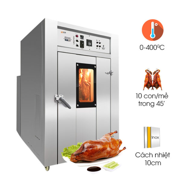 Lò quay gà vịt dùng gas NS-RKY-10A
