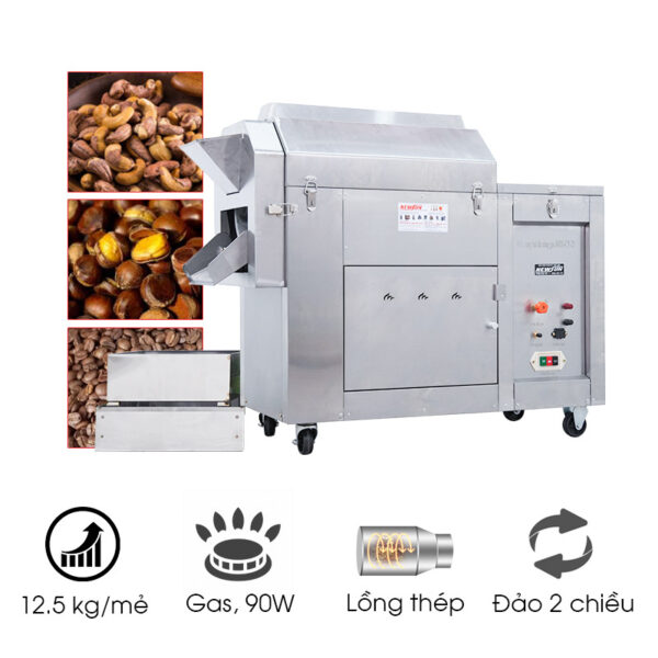 Máy rang hạt đa năng gas CY-25